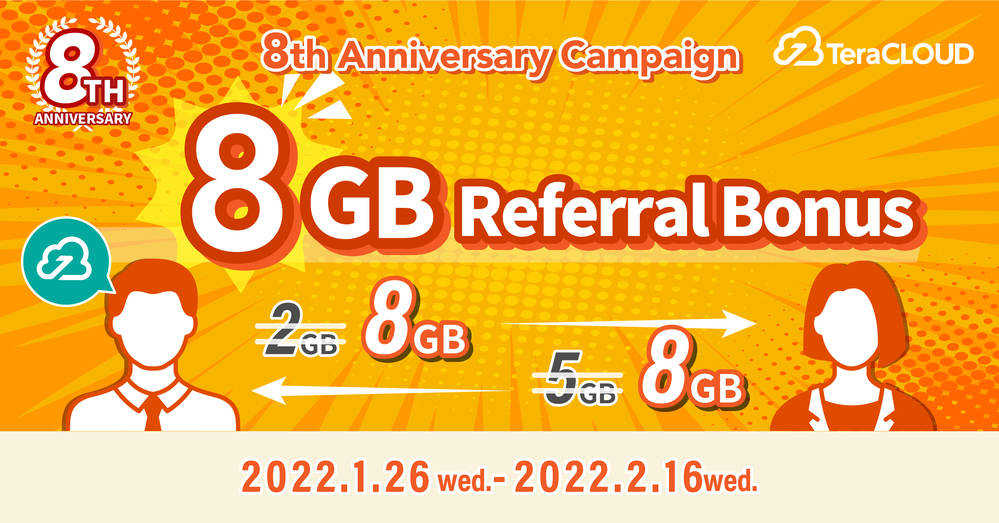 Referral Bonus 8GB Referral Bonus 8GB