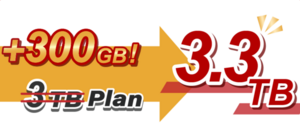 +10% 3TB Plna +10% 3TB Plna