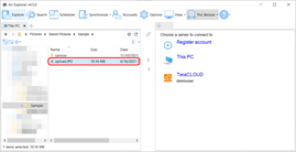 Select the file Select the file