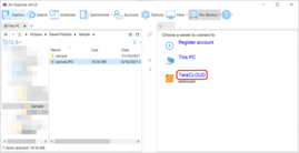 Open your InfiniCLOUD Open your InfiniCLOUD