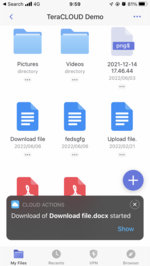 The download will begin The download will begin